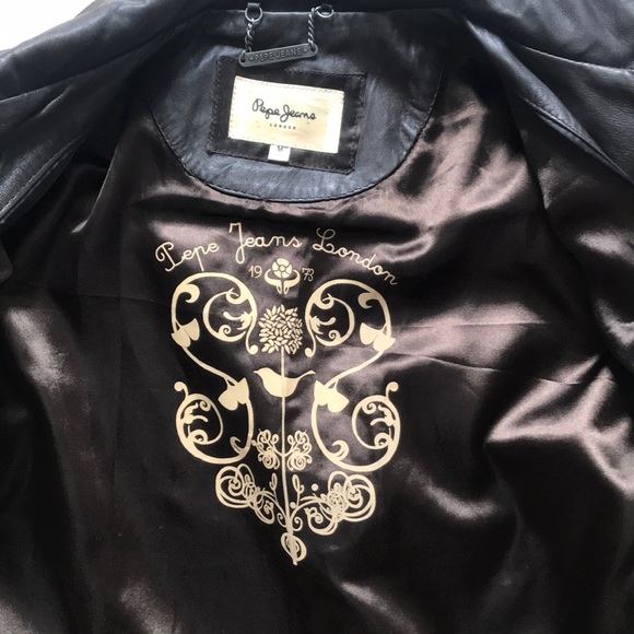Pepe jeans leather jacket - Picture 2 of 5